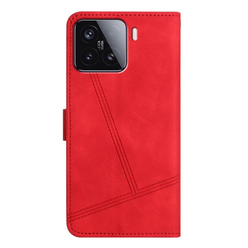 Fodral Xiaomi 15t Linjer Och Ränder