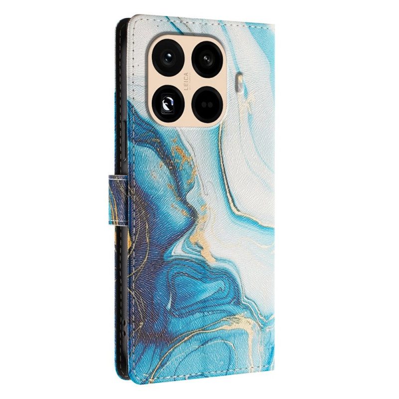 Fodral Xiaomi 15t Pro Blå Marmor
