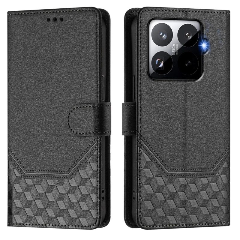 Fodral Xiaomi 15t Pro Diamantmönster Med Kant