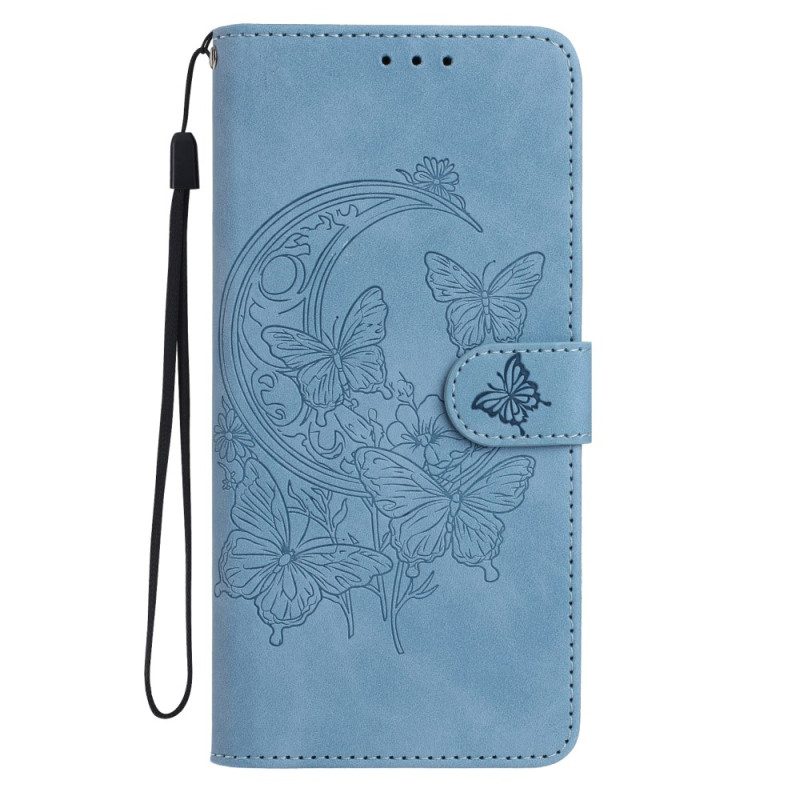 Fodral Xiaomi 15t Pro Fjärils- Och Blommönster