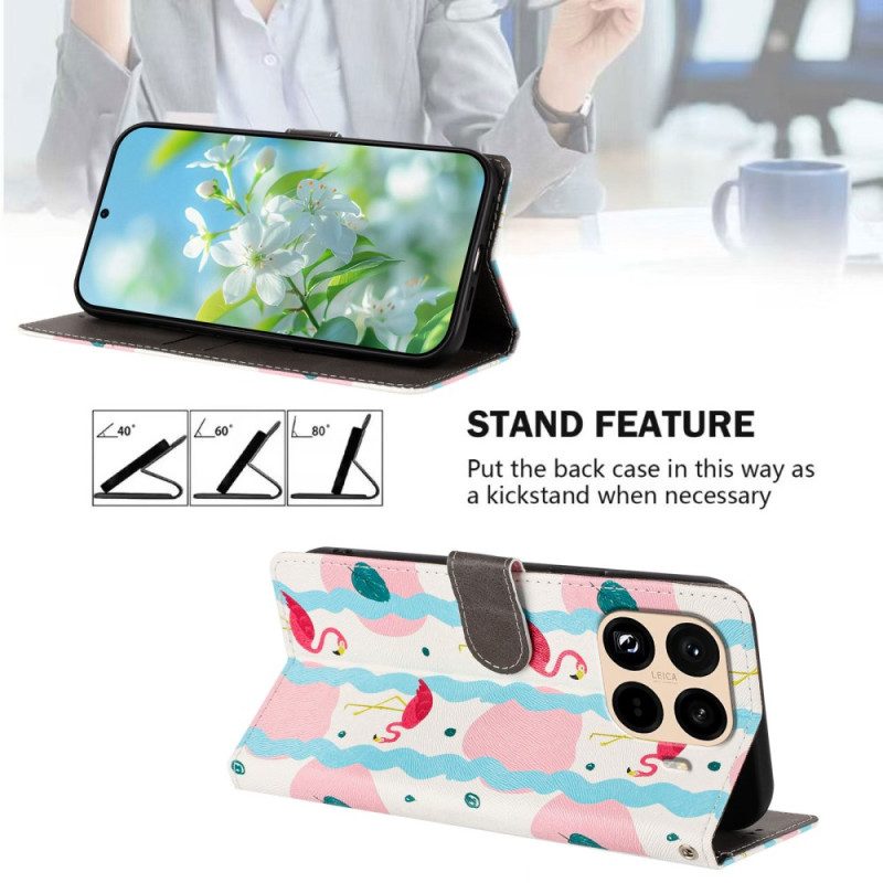 Fodral Xiaomi 15t Pro Flamingos