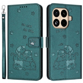 Fodral Xiaomi 15t Pro Kattpinne Med Rem