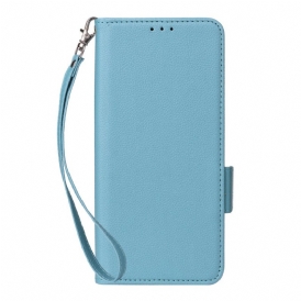 Fodral Xiaomi 15t Pro Konstläder Med Snodd