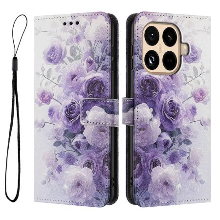 Fodral Xiaomi 15t Pro Lila Rosor
