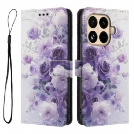 Fodral Xiaomi 15t Pro Lila Rosor