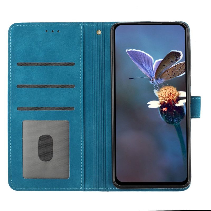Fodral Xiaomi 15t Pro Mockaeffekt Med Rosdesign