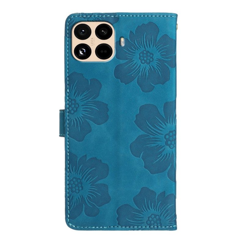 Fodral Xiaomi 15t Pro Mockaeffekt Med Rosdesign