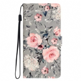 Fodral Xiaomi 15t Pro Rosa Blommor