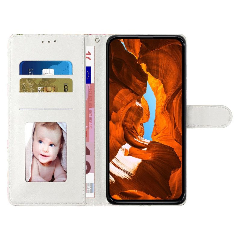 Fodral Xiaomi 15t Pro Rosa Grön Marmor
