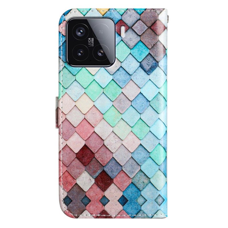 Fodral Xiaomi 15t Pro Rutigt Mönster