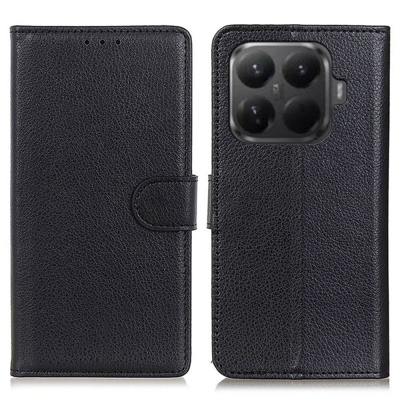 Fodral Xiaomi 15t Pro Traditionellt Konstläder