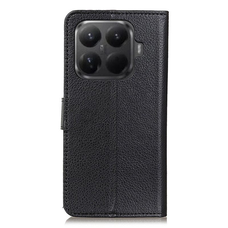 Fodral Xiaomi 15t Pro Traditionellt Konstläder