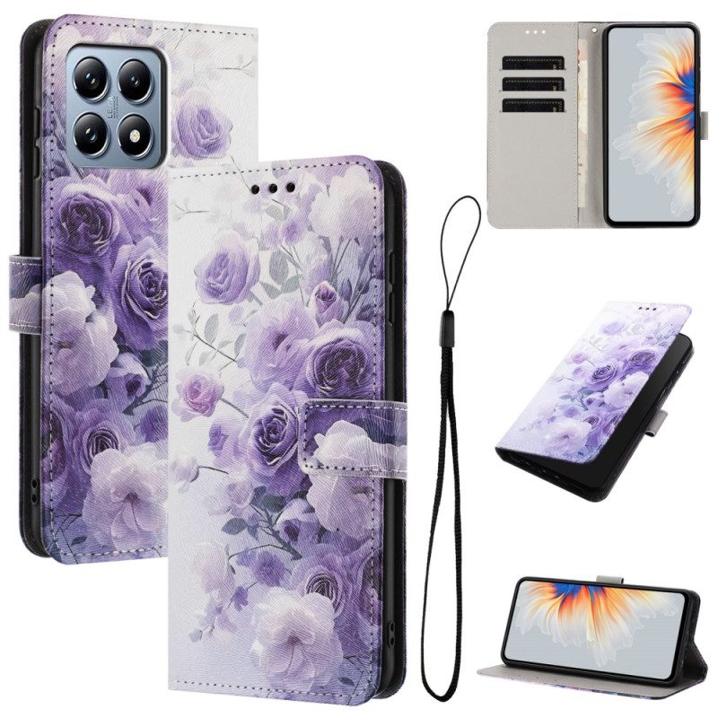 Fodral Xiaomi 15t Rosor Violer