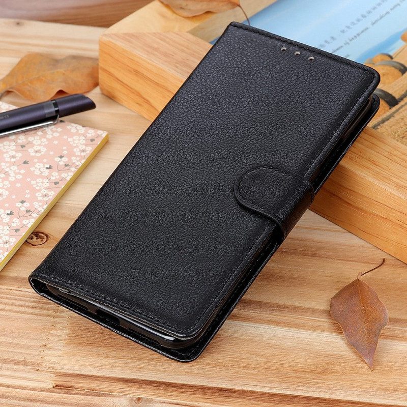 Fodral Xiaomi 15t Traditionellt Konstläder