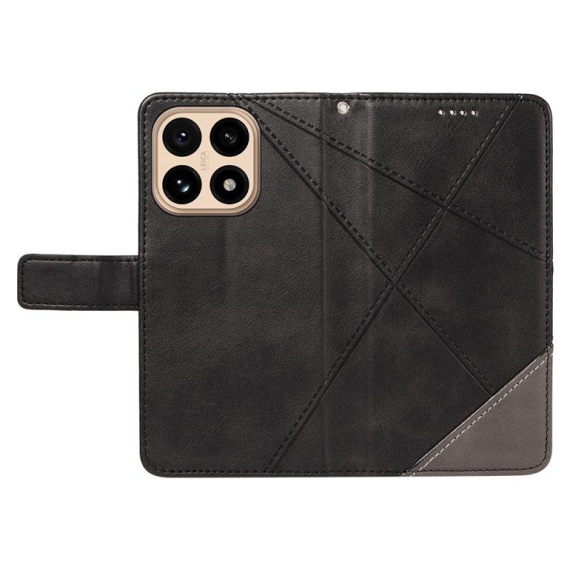 Fodral Xiaomi 15t Tvåfärgad Och Linjer