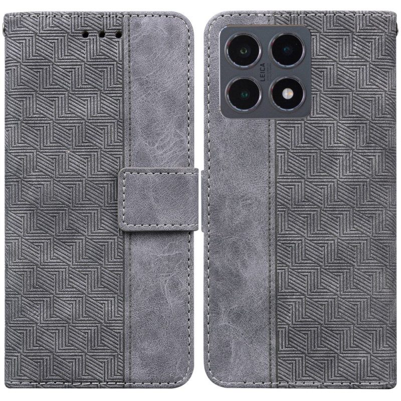 Fodral Xiaomi 15t Vävt Mönster