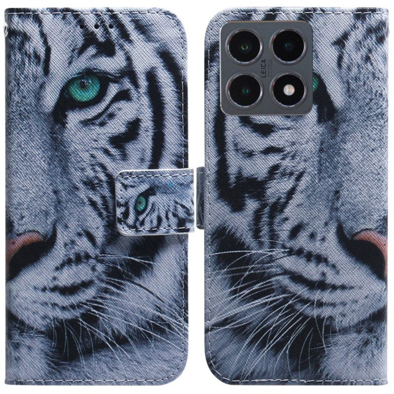 Fodral Xiaomi 15t Vit Tiger