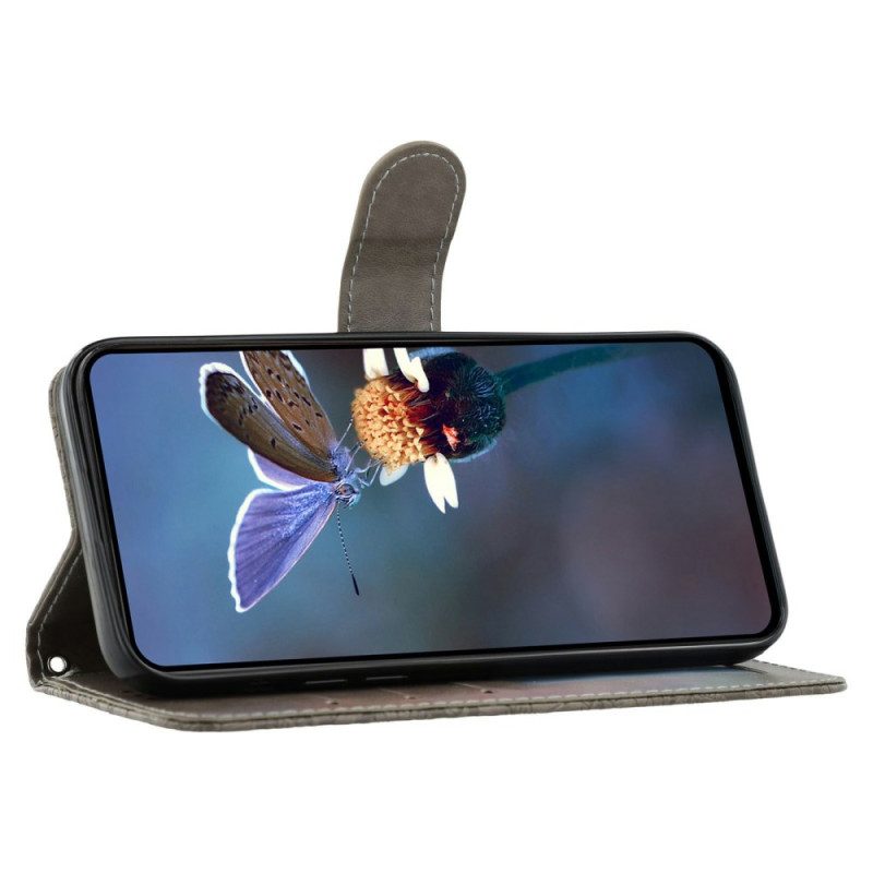 Fodral Xiaomi 17 Blommigt Spetsmönster