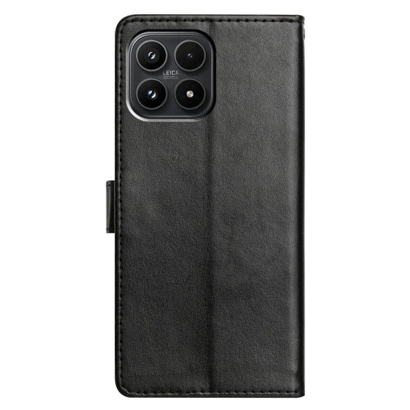 Fodral Xiaomi 17 Enfärgat Konstläder