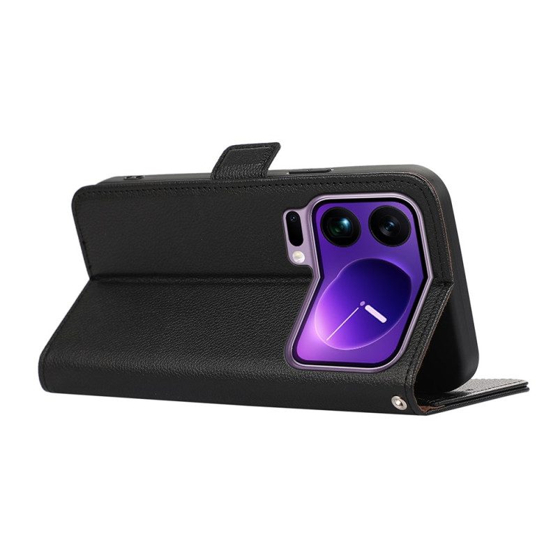 Fodral Xiaomi 17 Pro Abeel Konstläder