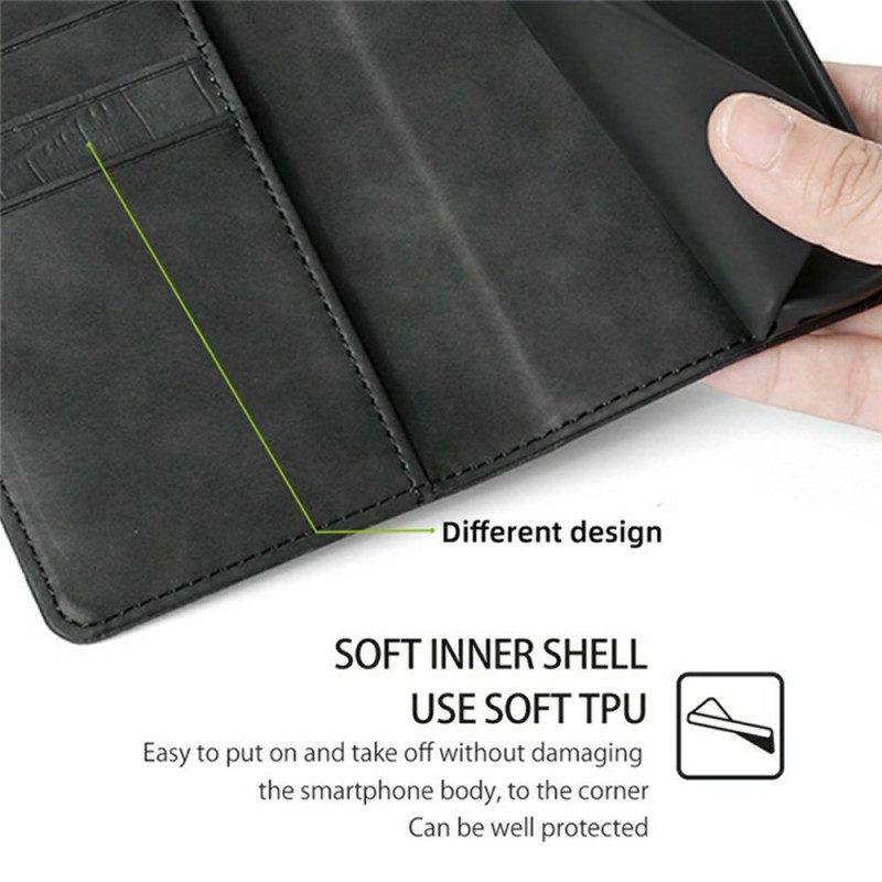 Fodral Xiaomi 17 Pro Krokodilstruktur