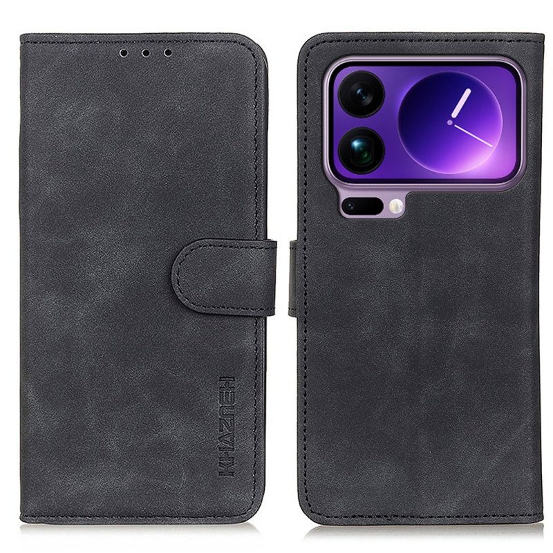 Fodral Xiaomi 17 Pro Retro Khazneh-struktur