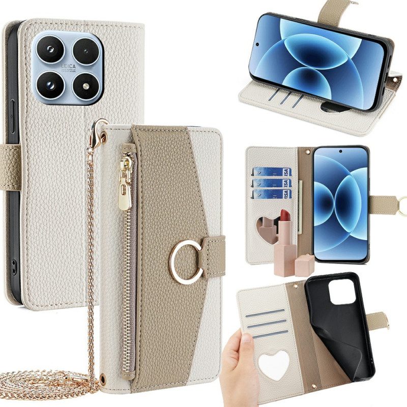 Fodral Xiaomi 17 Spegel Och Kedja