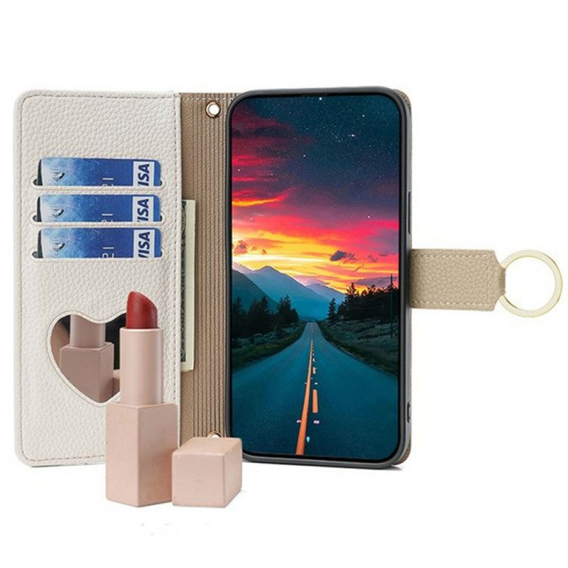 Fodral Xiaomi 17 Spegel Och Kedja