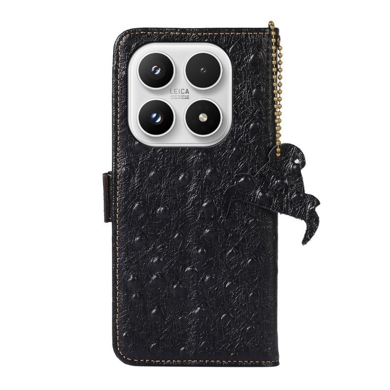 Fodral Xiaomi 17 Texturerat Läder
