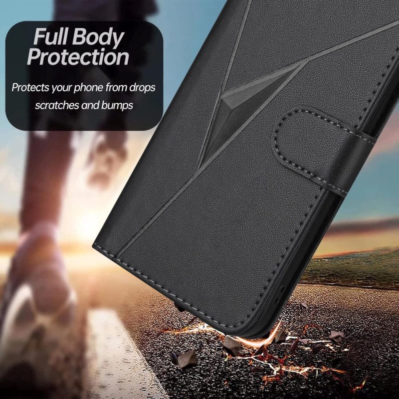 Fodral Xiaomi 17 Triangelmönster