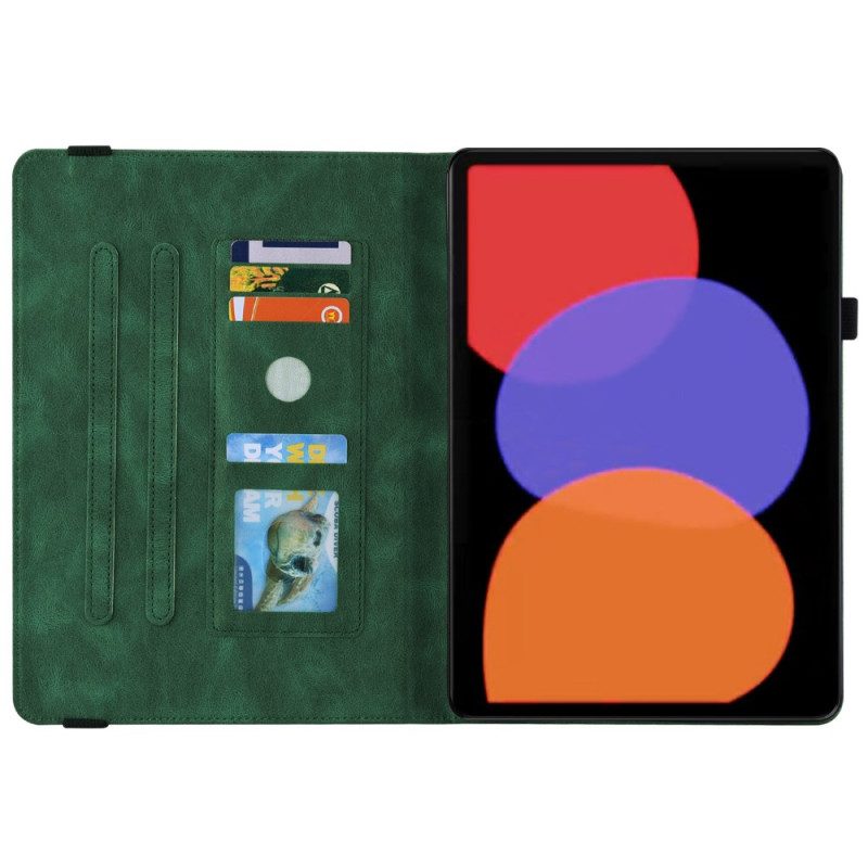 Fodral Xiaomi Pad 6 Fjärilstryck