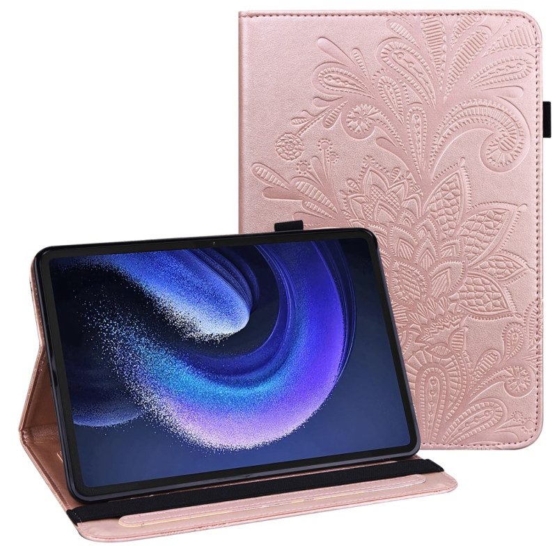 Fodral Xiaomi Pad 6 Pro Blommönster