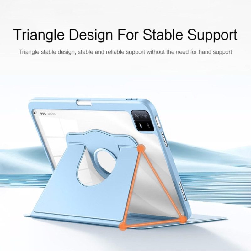 Fodral Xiaomi Pad 6 Roterande Konstläder