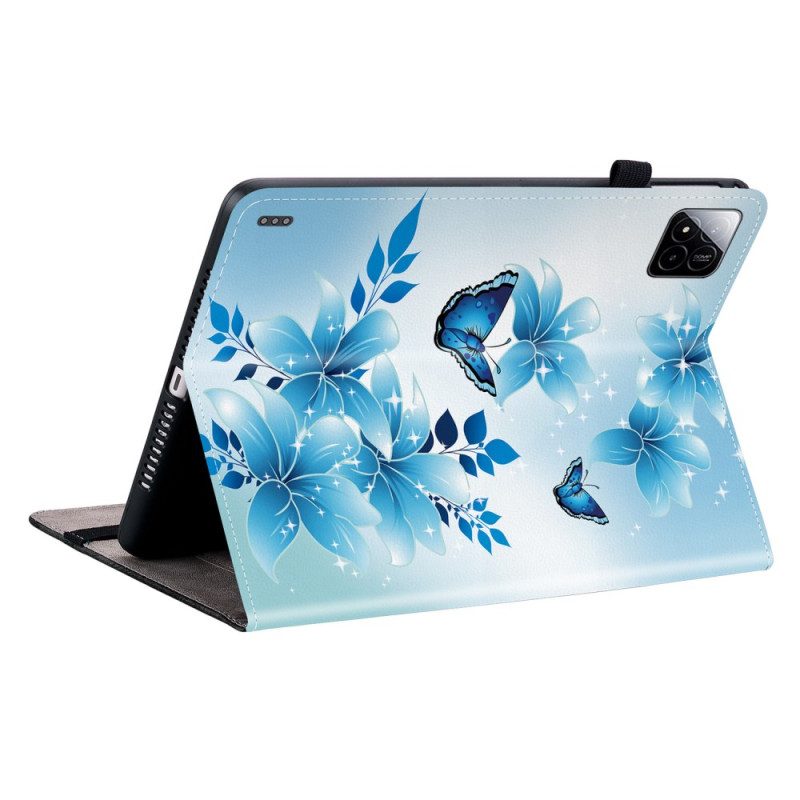 Fodral Xiaomi Pad 7 / 7 Pro Blå Dekoration