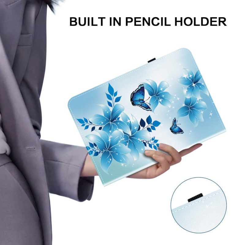 Fodral Xiaomi Pad 7 / 7 Pro Blå Dekoration