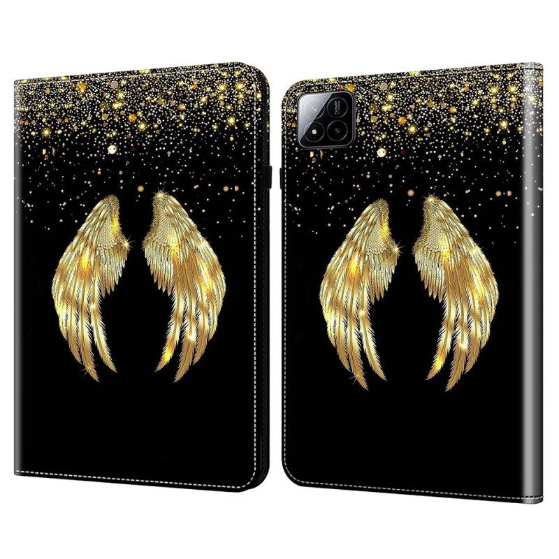 Fodral Xiaomi Pad 7 / 7 Pro Gyllene Vingar
