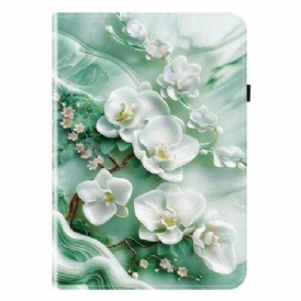 Fodral Xiaomi Pad 7 / 7 Pro Jadeblommor