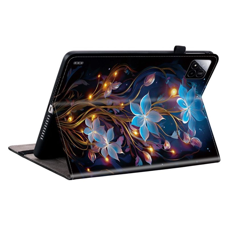 Fodral Xiaomi Pad 7 / 7 Pro Lysande Blommor