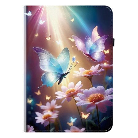 Fodral Xiaomi Pad 7 / 7 Pro Lysande Fjärilar