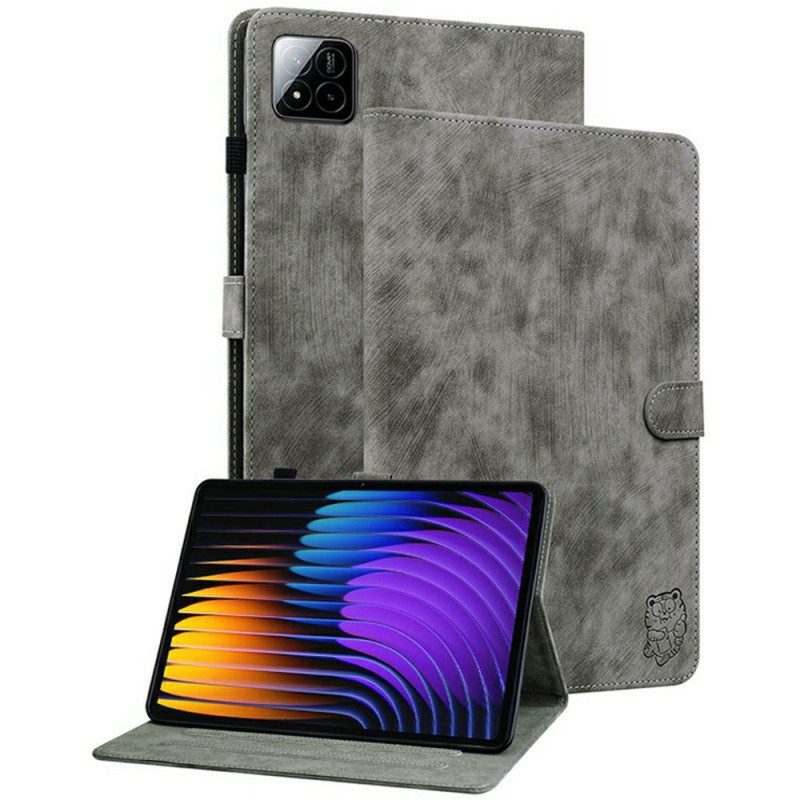 Fodral Xiaomi Pad 7 / 7 Pro Vintage Konstläder