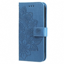 Fodral Xiaomi Redmi Note 13 Pro Plus 5g Blommönster Med Rem