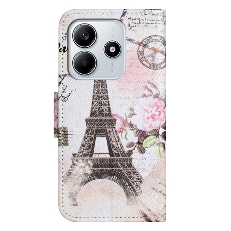 Fodral Xiaomi Redmi Note 14 4g Eiffeltornet