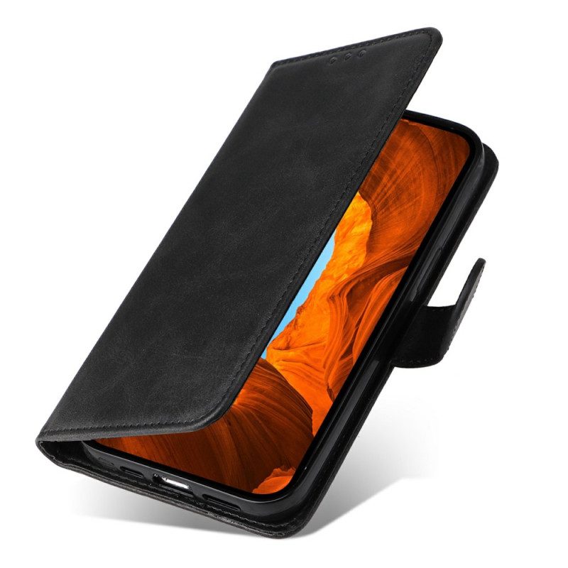 Fodral Xiaomi Redmi Note 14 4g Lädereffekt
