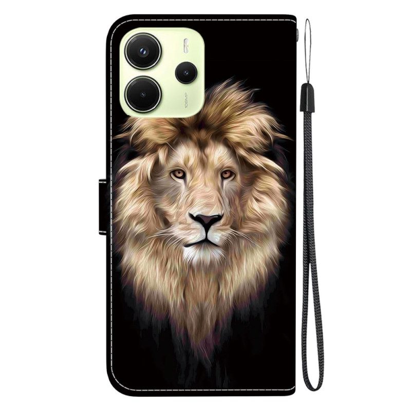 Fodral Xiaomi Redmi Note 14 4g Lejonhuvud