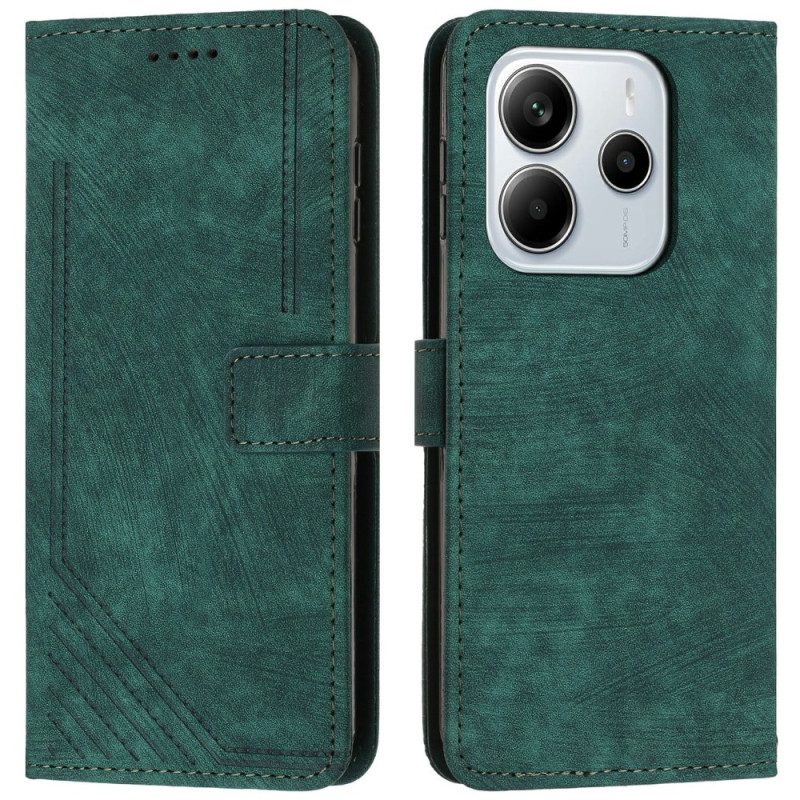 Fodral Xiaomi Redmi Note 14 4g Retro Linjedesign