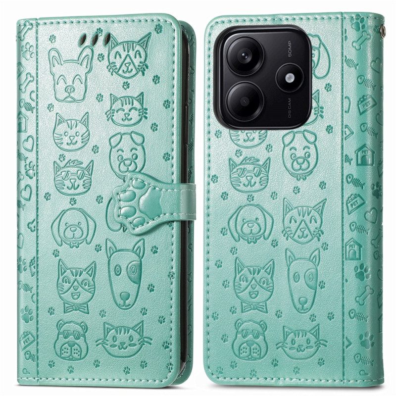 Fodral Xiaomi Redmi Note 14 5g Animerade Djur