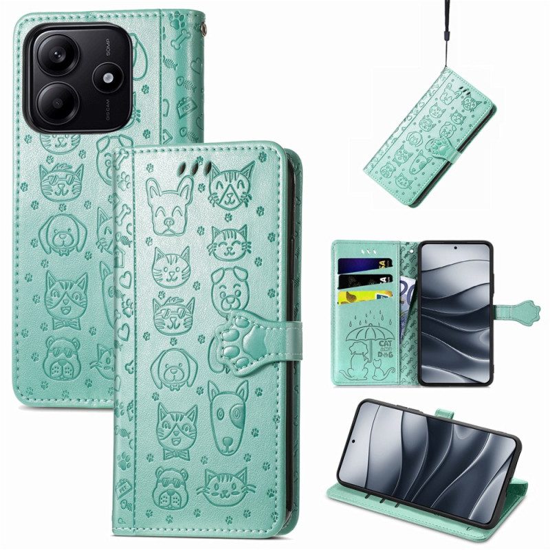 Fodral Xiaomi Redmi Note 14 5g Animerade Djur