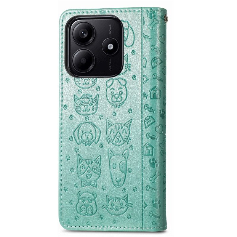 Fodral Xiaomi Redmi Note 14 5g Animerade Djur
