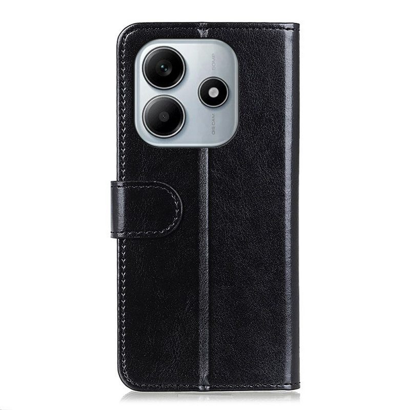 Fodral Xiaomi Redmi Note 14 5g Lackkonstläder
