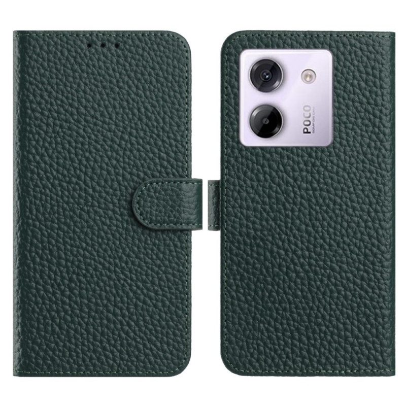 Fodral Xiaomi Redmi Note 14 5g Litchiläder